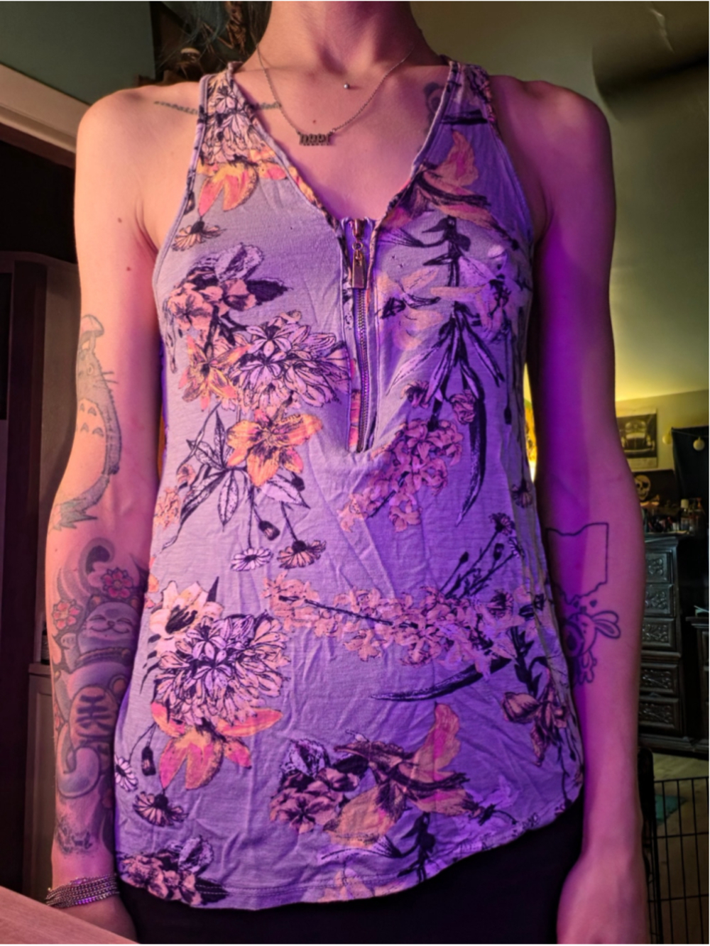 Floral Tank